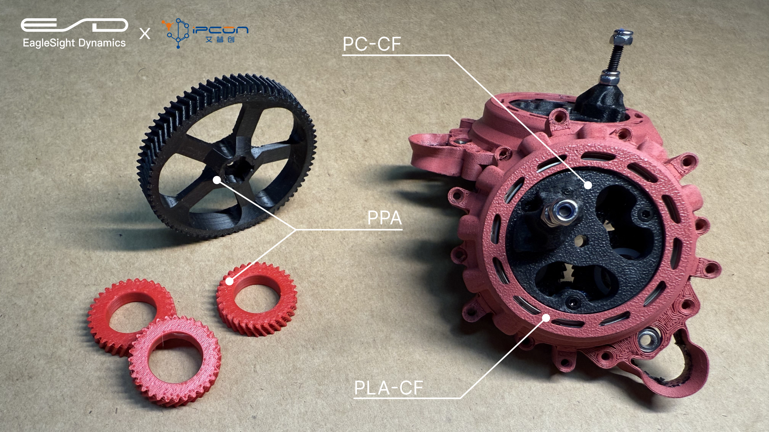 3d printing filaments, engineering filaments, Bionic Drone