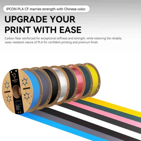 pla carbon fiber, pla cf filament, ed printing filament