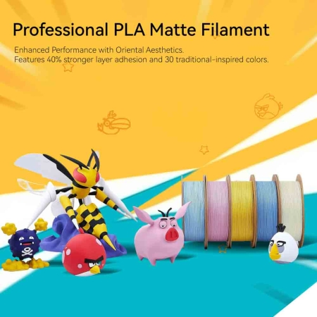 matte pla, pla filament, pla printing