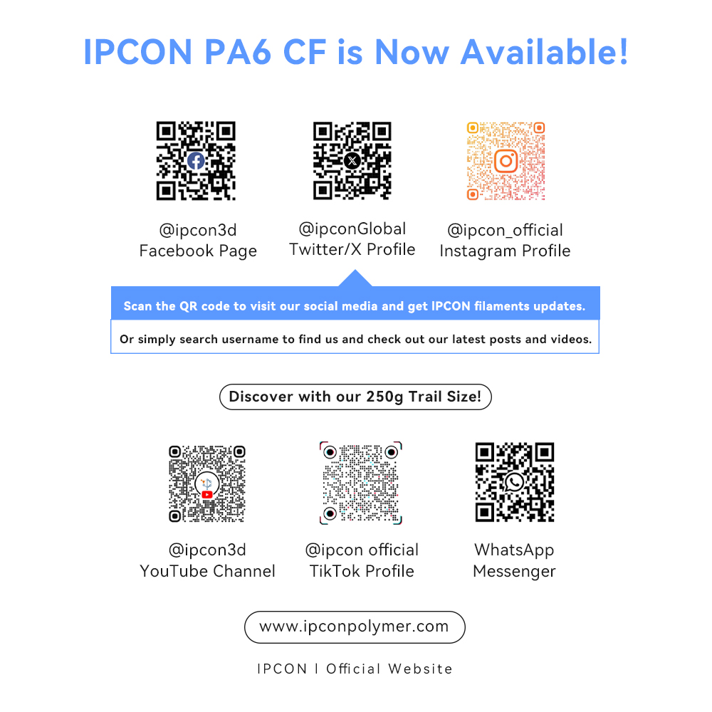 pa6 cf, 3d printing, patented packing