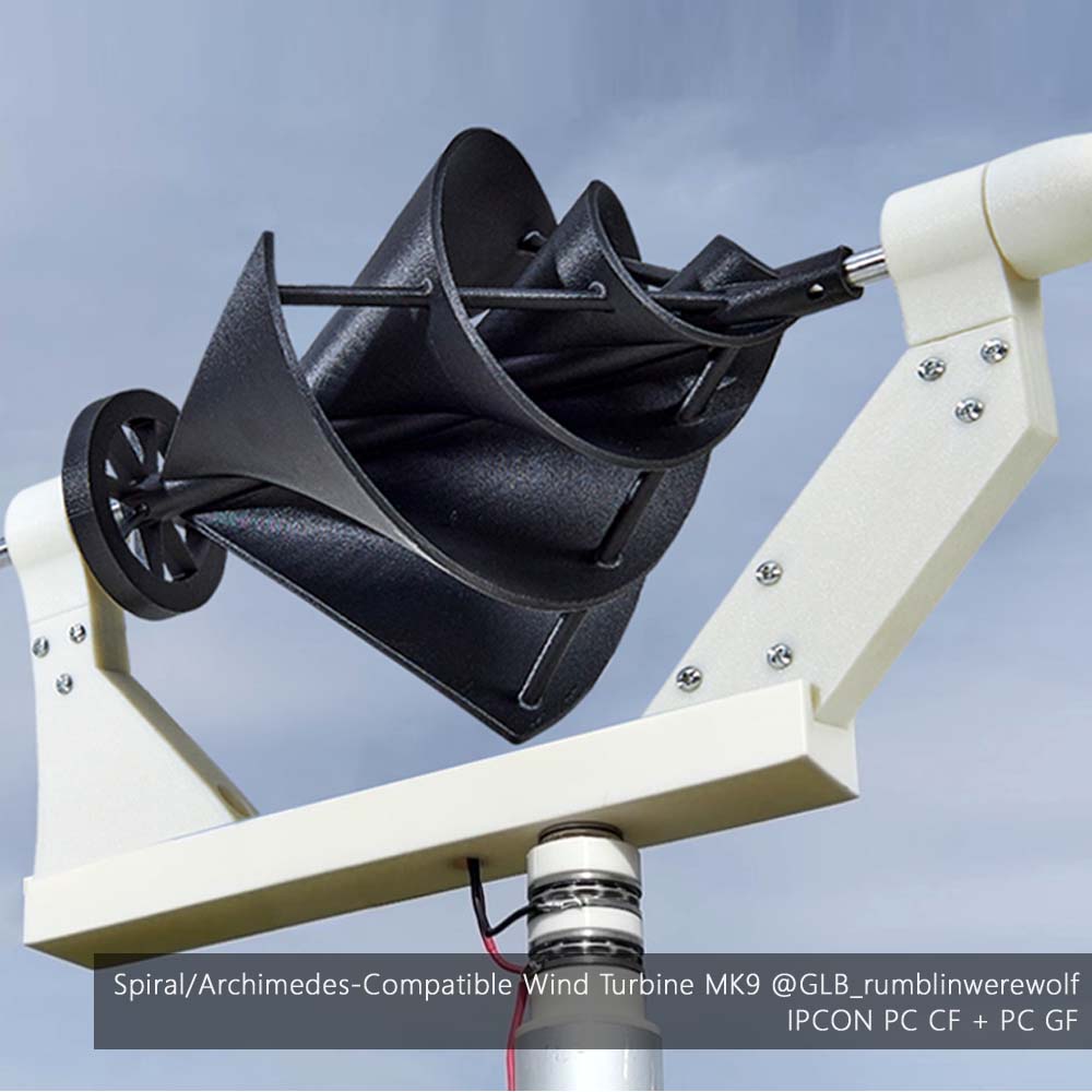 IPCONN PC CF 3D Printing Filament with enhanced weather resistance pc 3d printer filament, pc cf filament, pc cf filament